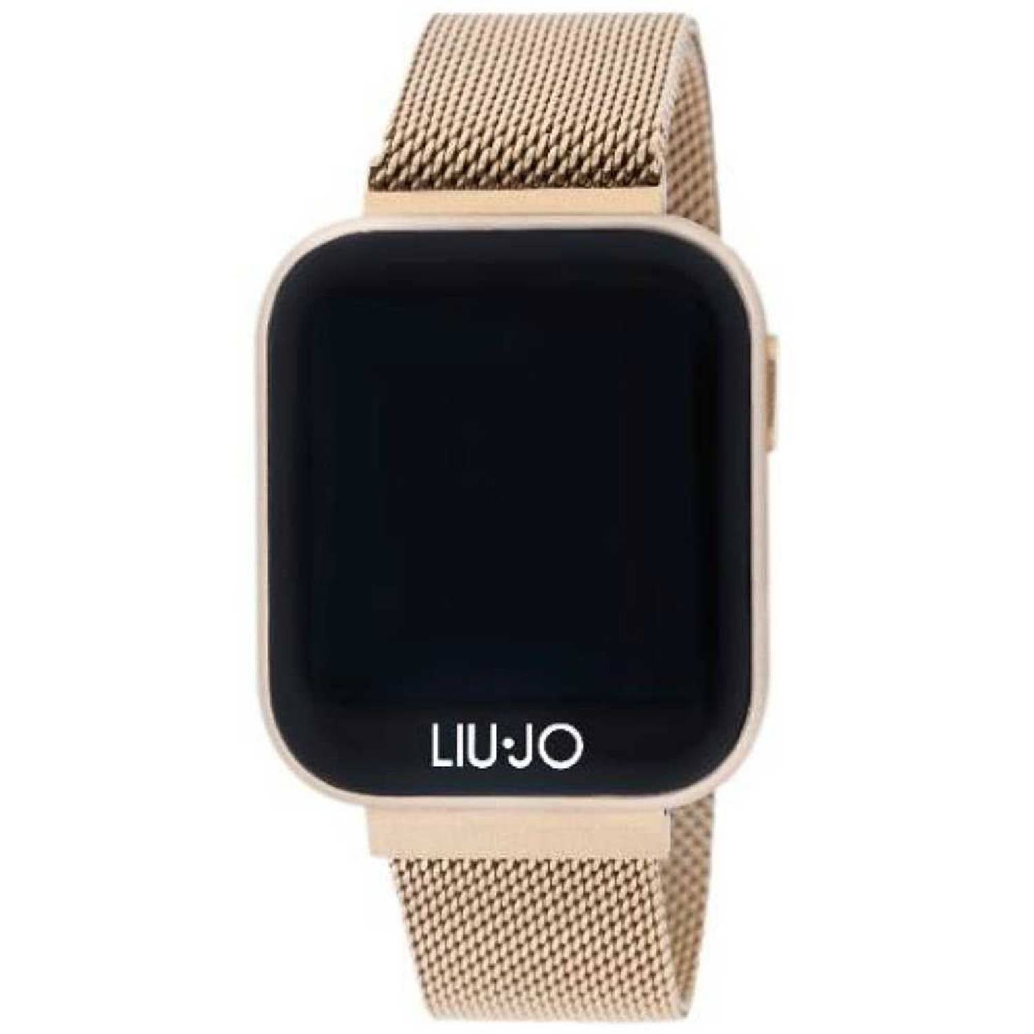 Orologio Donna Acciaio Liu Jo Smartwatch Touch Display Rosè Quarzo SWLJ002
