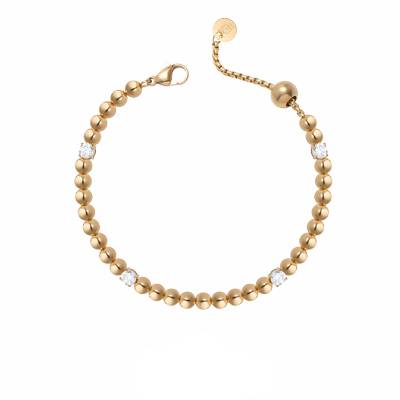 Bracciale Donna Liu Jo Acciaio Sfere Zirconi LJ2983