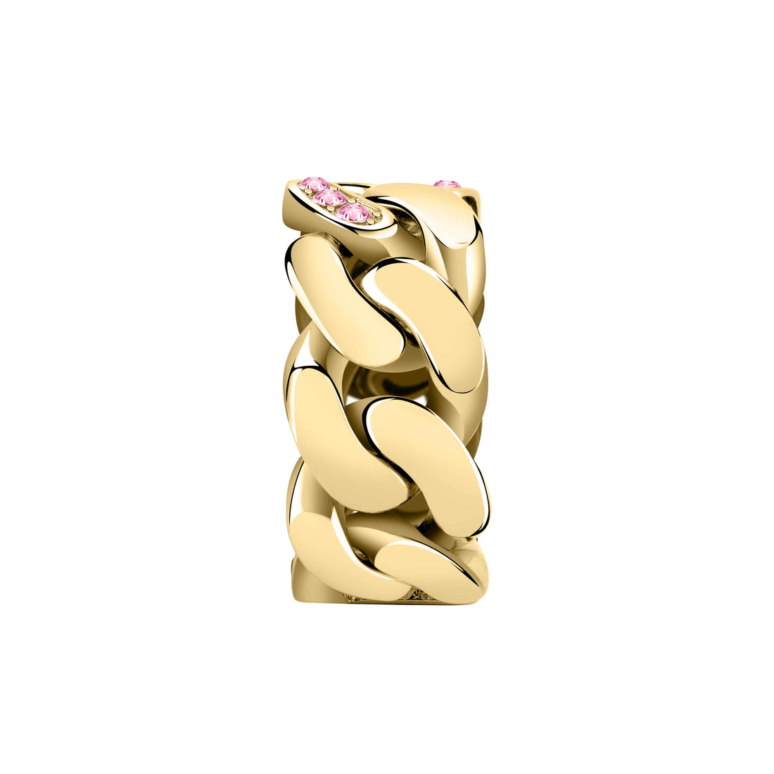 Anello Donna Chiara Ferragni a crumetta con Zirconi rosa