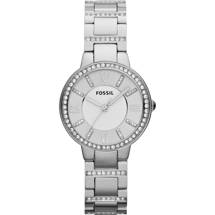 Orologio Donna Fossil Solo Tempo Con Ghiera Zirconata ES3282