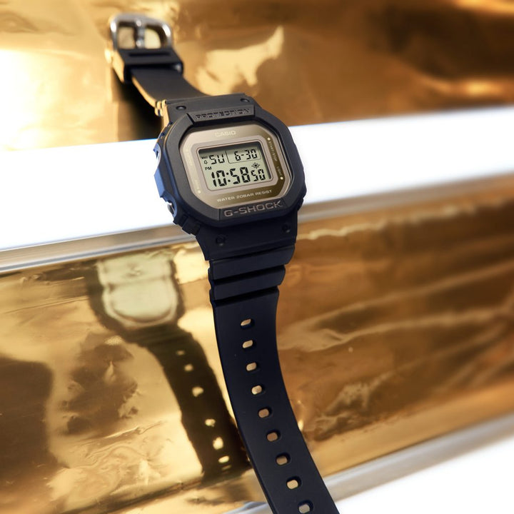 Orologio Unisex Casio G-Shock Quarzo Digitale Dorato Nero GMD-S5600-1ER