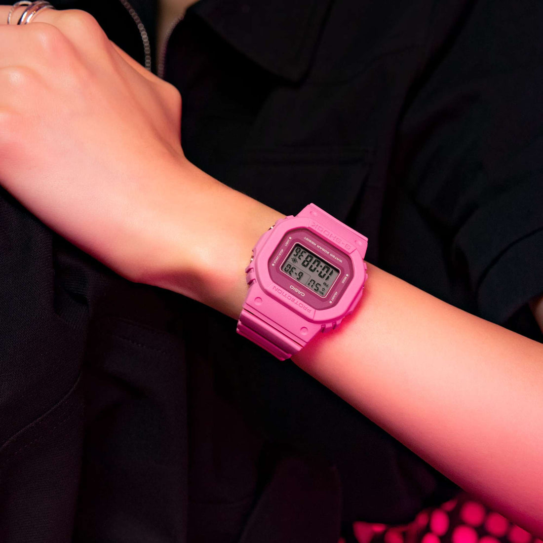 Orologio Donna Ragazza Casio G-Shock Quarzo Digitale Rosa GMD-S5610PP-4ER