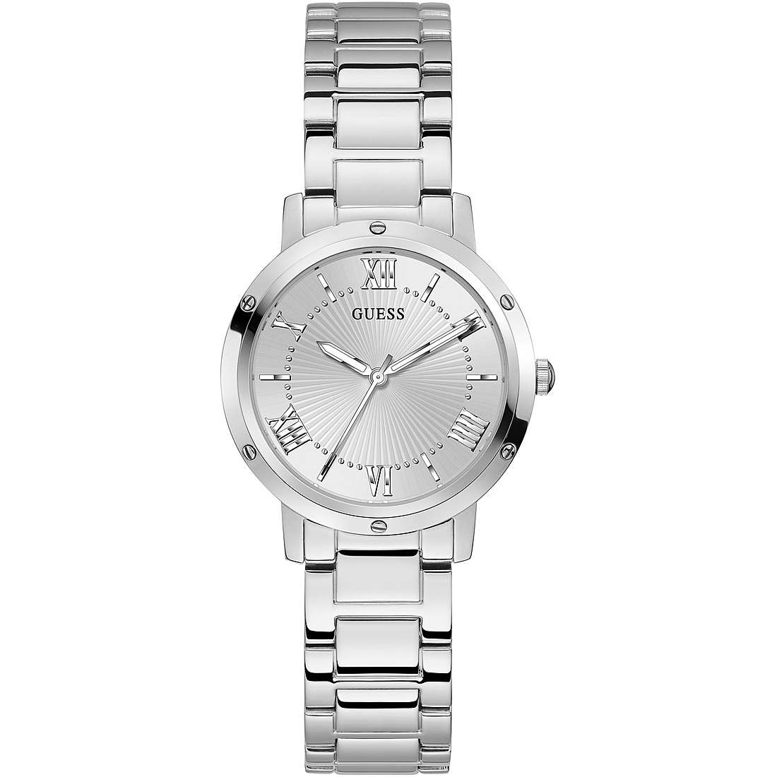 Orologio Donna Guess Quarzo Solo Tempo Acciaio GW0404L1