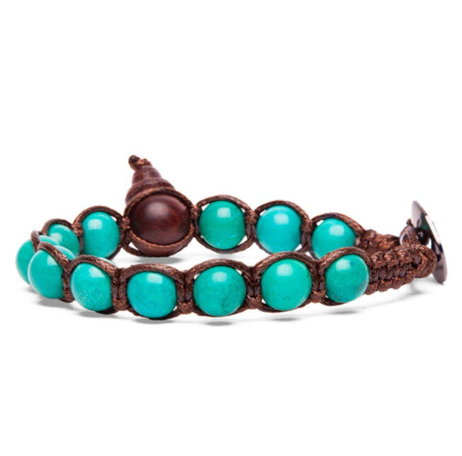 Bracciale Uomo Tamashii Green Turchese  BHS900-328