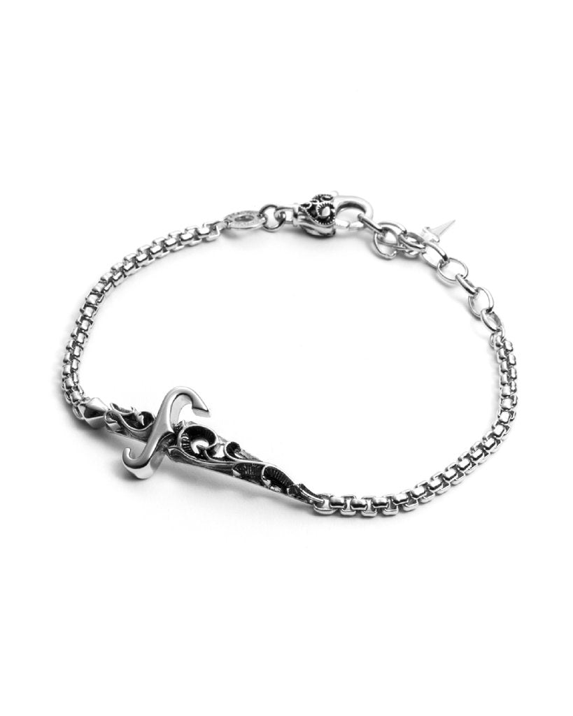 Bracciale uomo Cesare paciotti argento spadino JPBR1623B