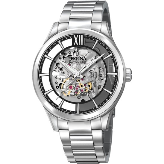 Orologio Uomo Festina Acciaio Automatico Vetro Zaffiro F20530/4