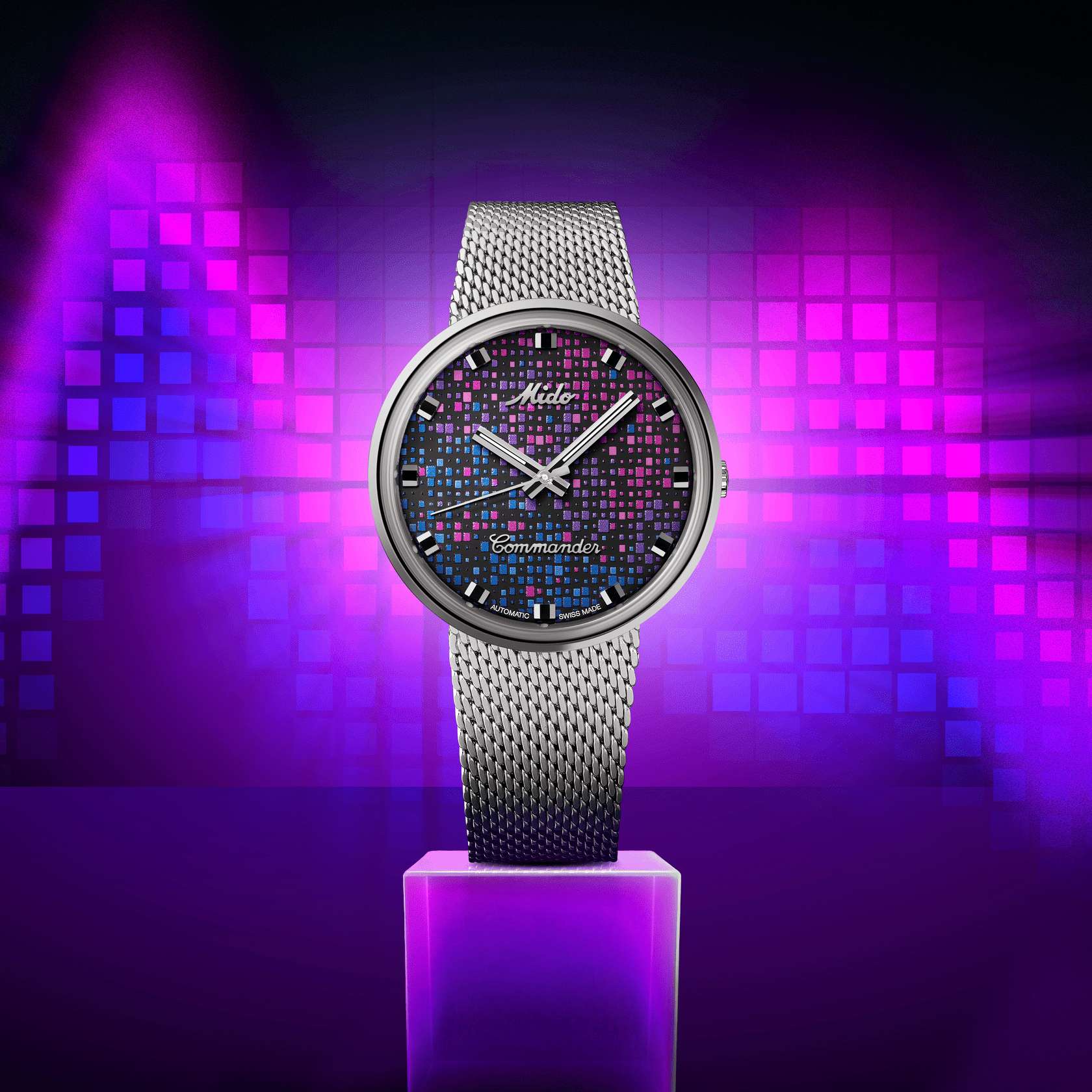 Orologio Uomo Mido Automatico Pixel Commander M84294N711