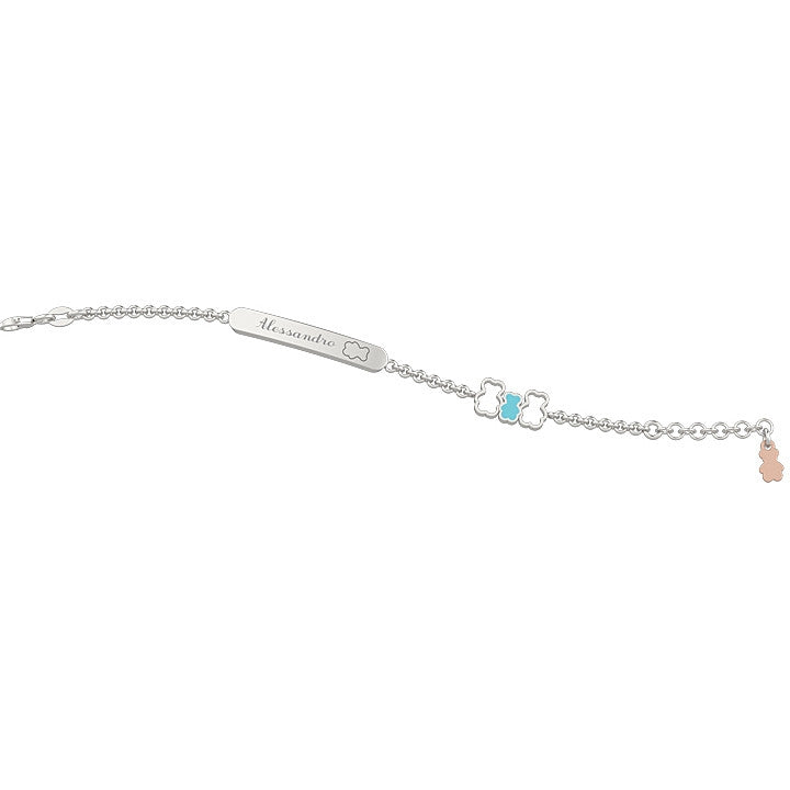 Bracciale Bambino Nanàn Argento 925 Personalizzabile NAN0069