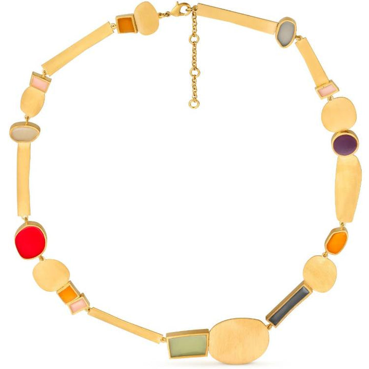 Collana Donna Joidart Collage Ottone Oro JD-CLG-N03-BR