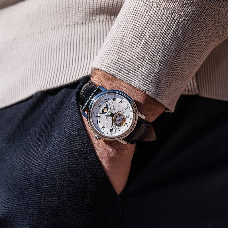 Orologio Uomo Frederique Constant MOONPHASE Heart Beat FC-335MC4P6