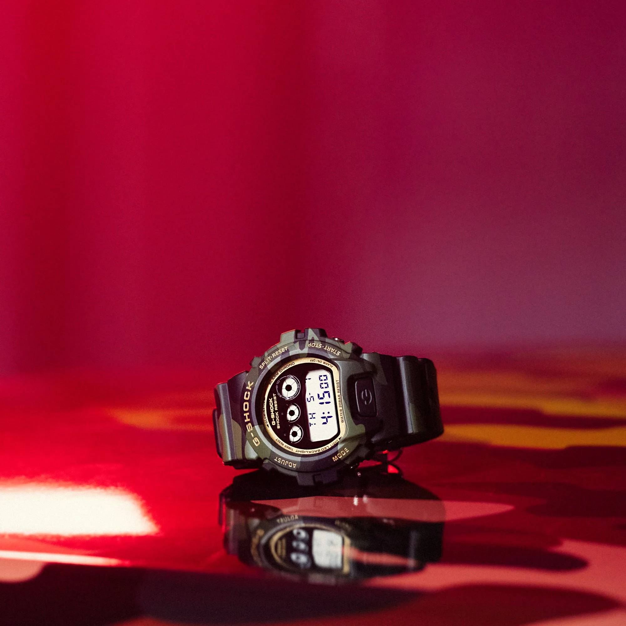 Orologio Uomo Casio G-SHOCK Camuoflage Verde DW-6900CMG-3ER