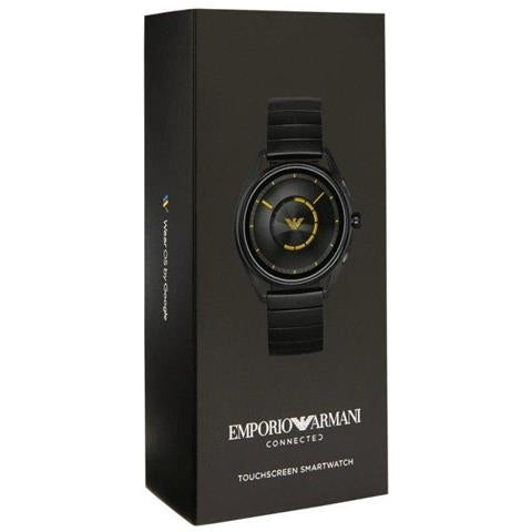 Orologio Uomo Emporio Armani Connected Smartwatch Cinturino Gomma Blu  ART5008