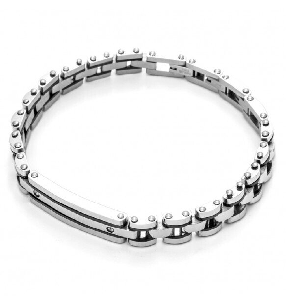 Bracciale Uomo 4US Cesare Paciotti Acciaio Bianco 4UBR5121