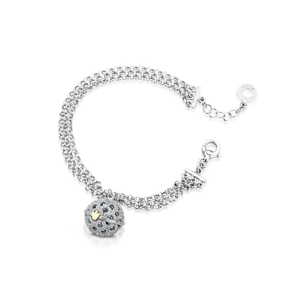 Bracciale Donna Argento 925 Roberto Giannotti Chiama Angeli Zirconi Bianchi SFA106