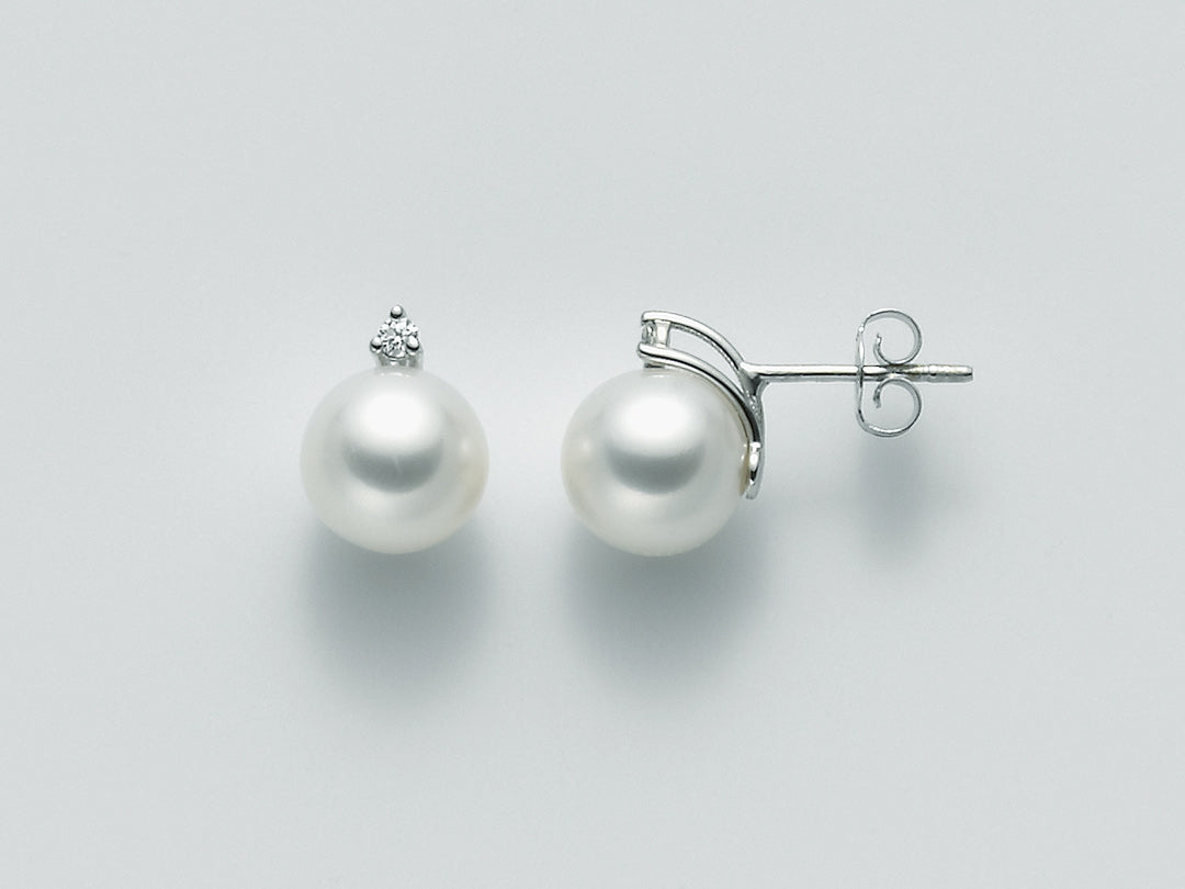 Orecchini Donna  Miluna oro 750 Perla e diamante PPN657BM