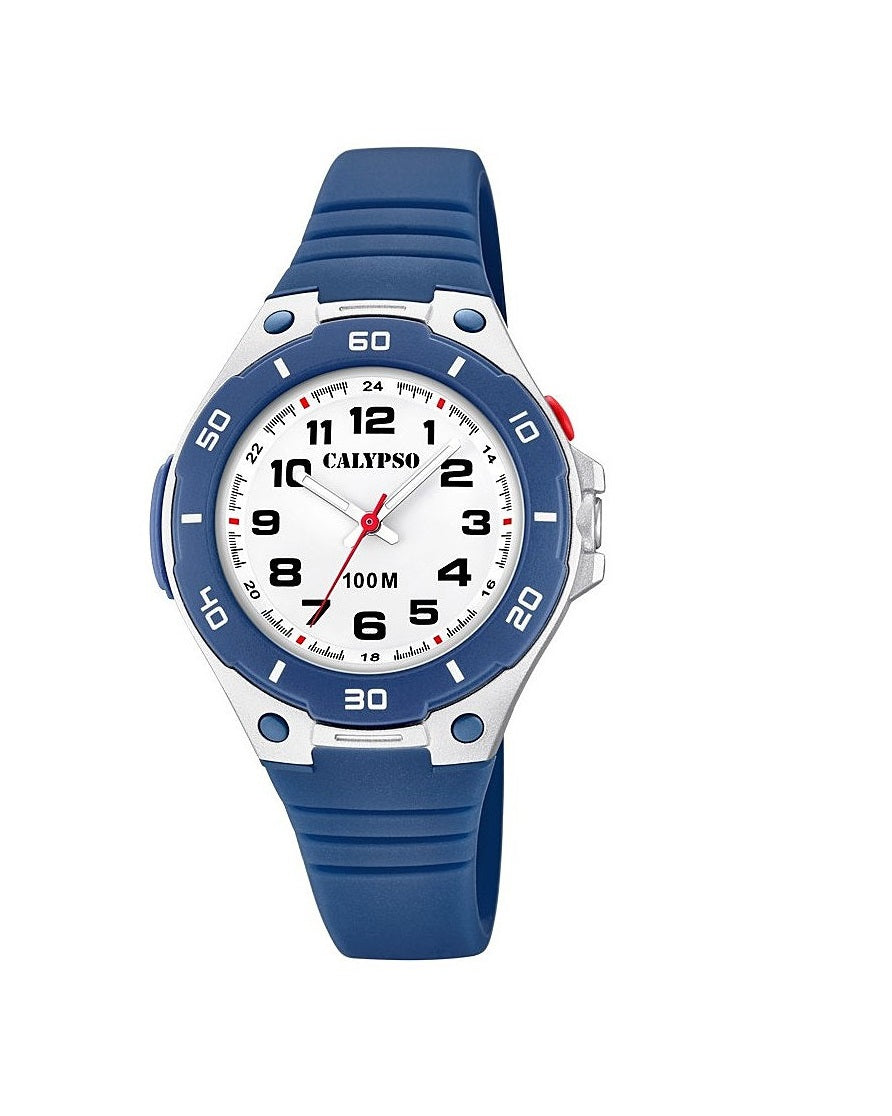 Orologio Bambino Calypso Gomma Quarzo Solo Tempo Blu K5758/2
