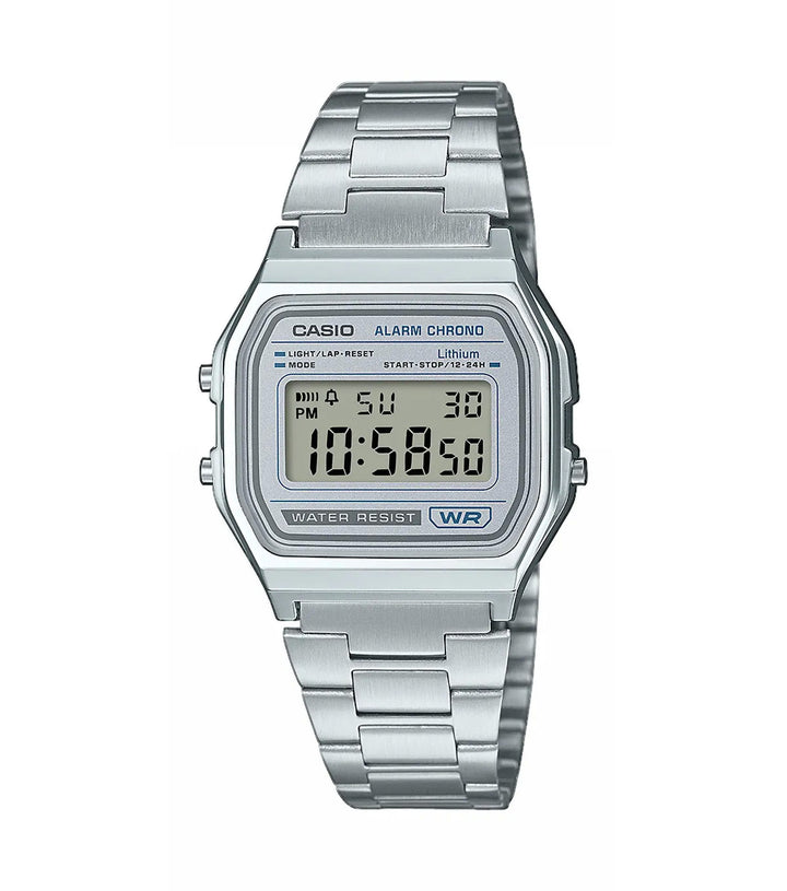 Orologio Unisex Acciaio Casio Vintage Quarzo Digitale A158WEA-7EF