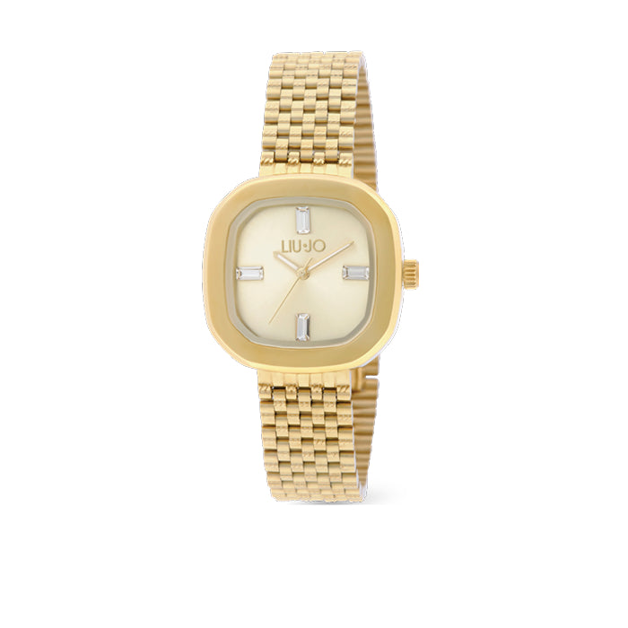 Orologio Donna Acciaio Liu Jo CHAINS ELISO Oro TLJ2777