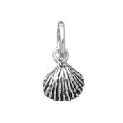Charm Donna Giovanni Raspini Argento 925 Mini Conchiglia Realizzato A Mano 10905