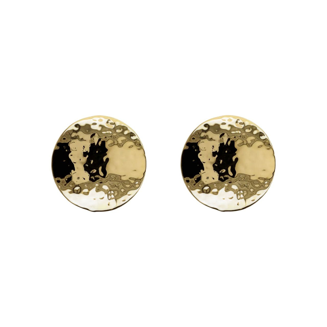 Orecchini Donna Etrusca Cerchi Bronzo Dorato Oro 18 KT WSET00734.YG