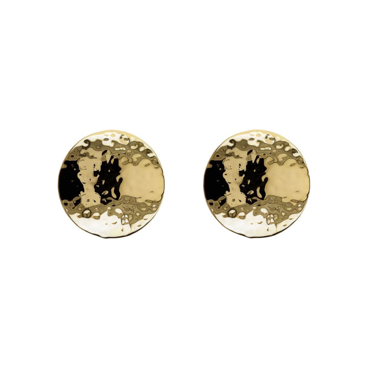 Orecchini Donna Etrusca Cerchi Bronzo Dorato Oro 18 KT WSET00734.YG