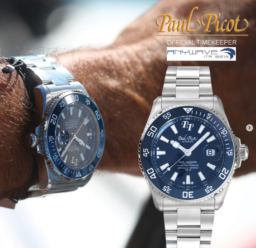 Orologio Uomo Paul Picot Automatico COSC Paul Mariner 5 Newton 300 M 4309