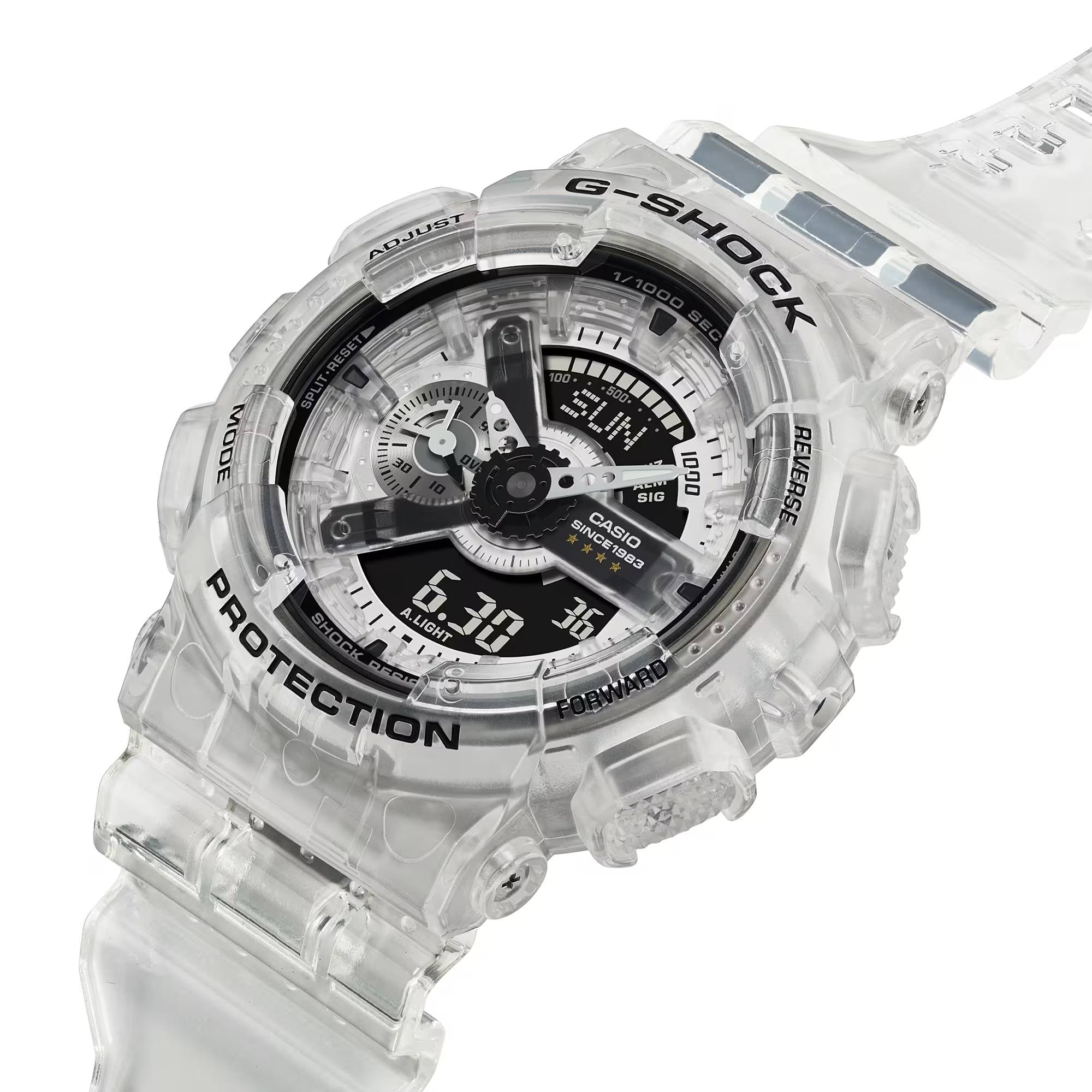 Orologio Uomo Casio G-Shock Digitale Special Edition Clear Remix GA-114RX-7AER