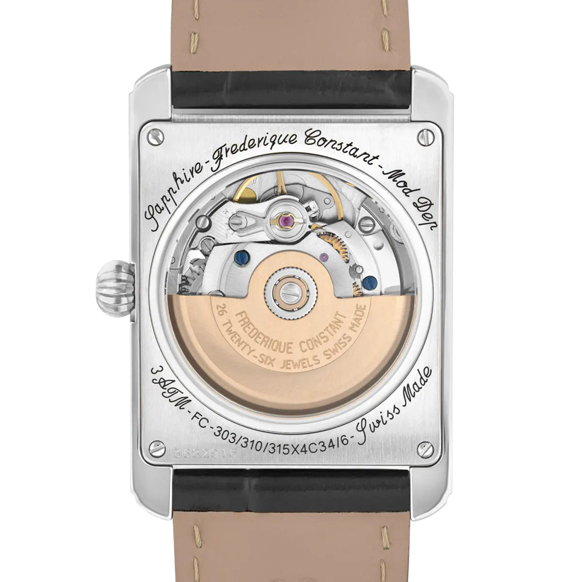 Orologio Uomo Frederique Constant Carree Automatico FC-303S4C26