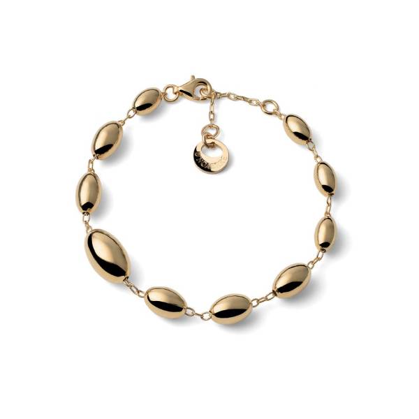 Bracciale Donna Unoaerre Boule Argento Dorato Lucido 587013