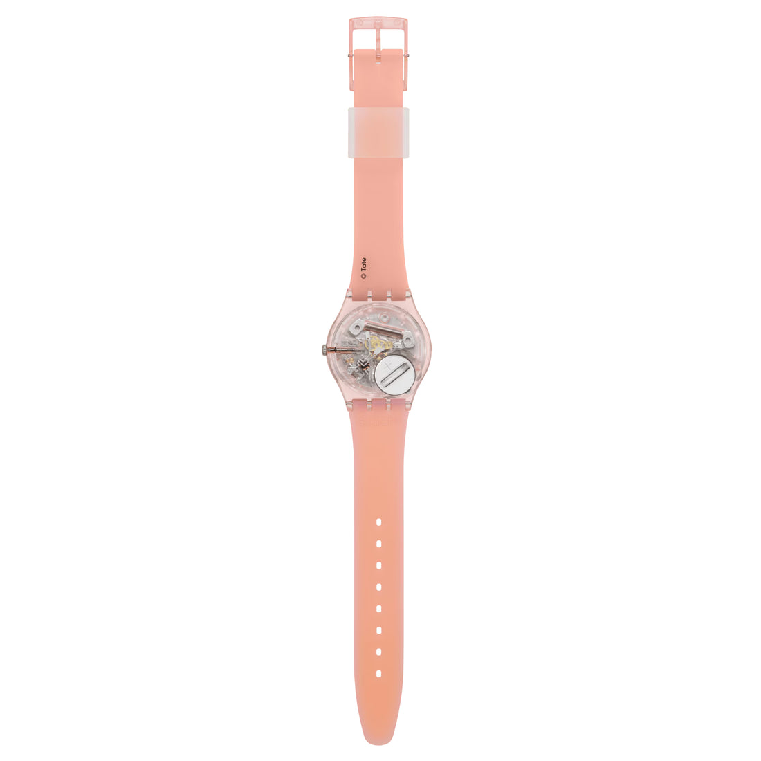 Orologio Unisex Swatch Turner's Scarlet Sunset Rosa SO28Z700