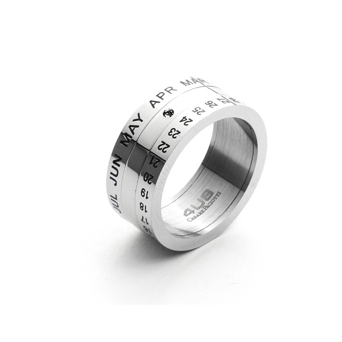 Anello Uomo Acciaio 4US Cesare Paciotti  Fascia  4UAN3839/20