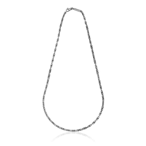 Collana Uomo Unoaerre Argento 925 Catena Bizantina 533481