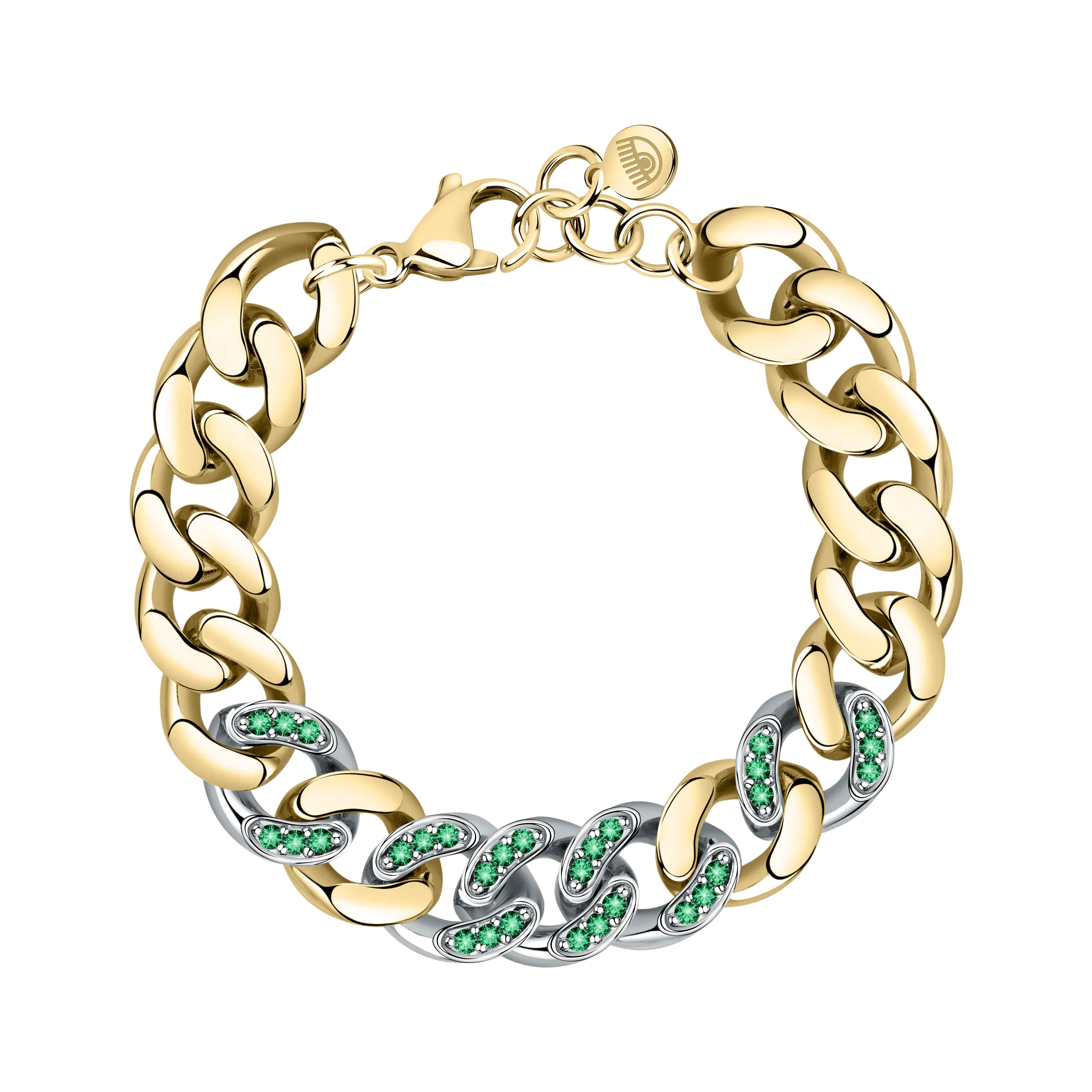 Bracciale Donna Chiara Ferragni Catena Groumette Zirconi