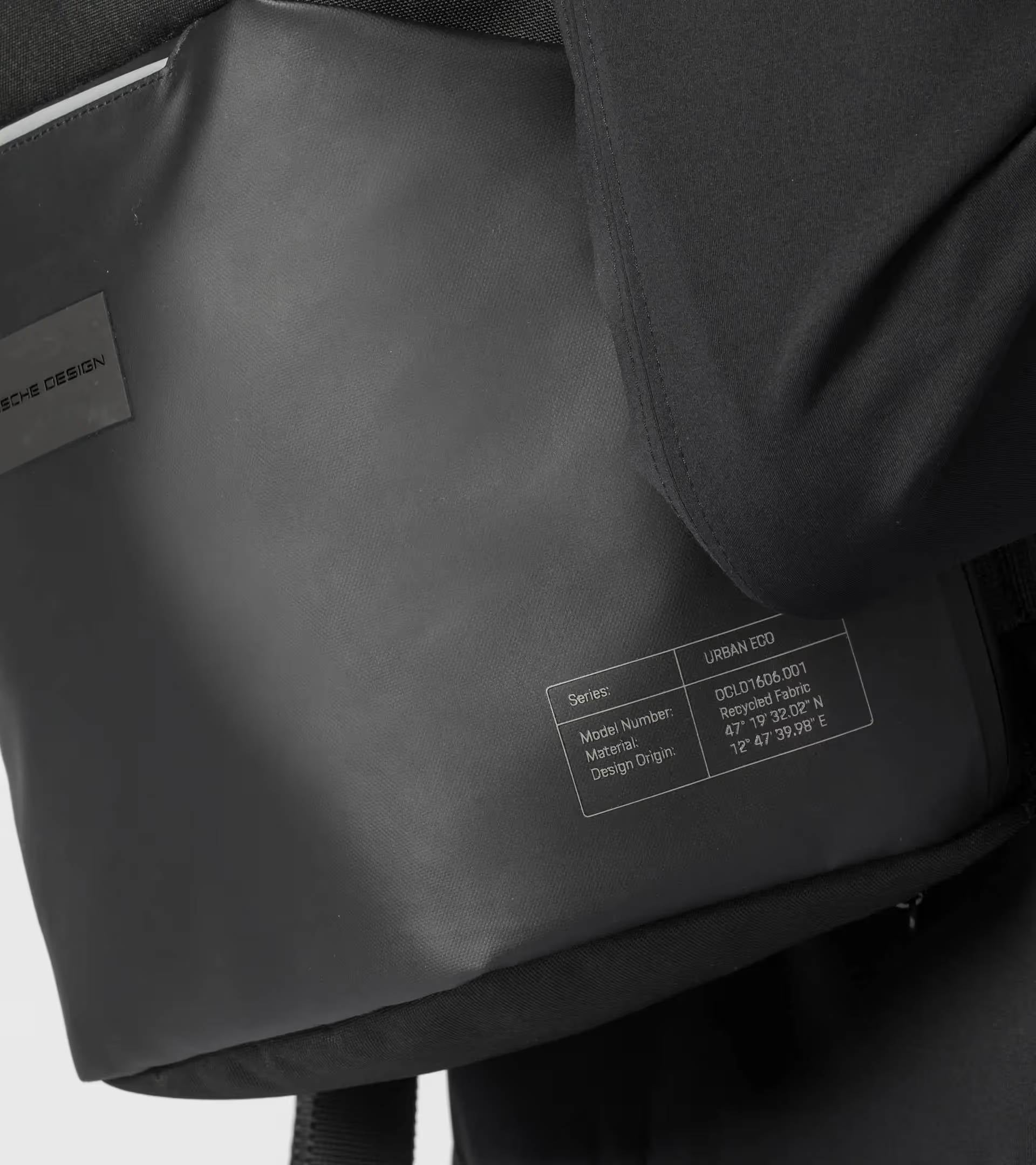 Zaino Uomo Porsche Design Idrorepellente Urban Nero OCL01606