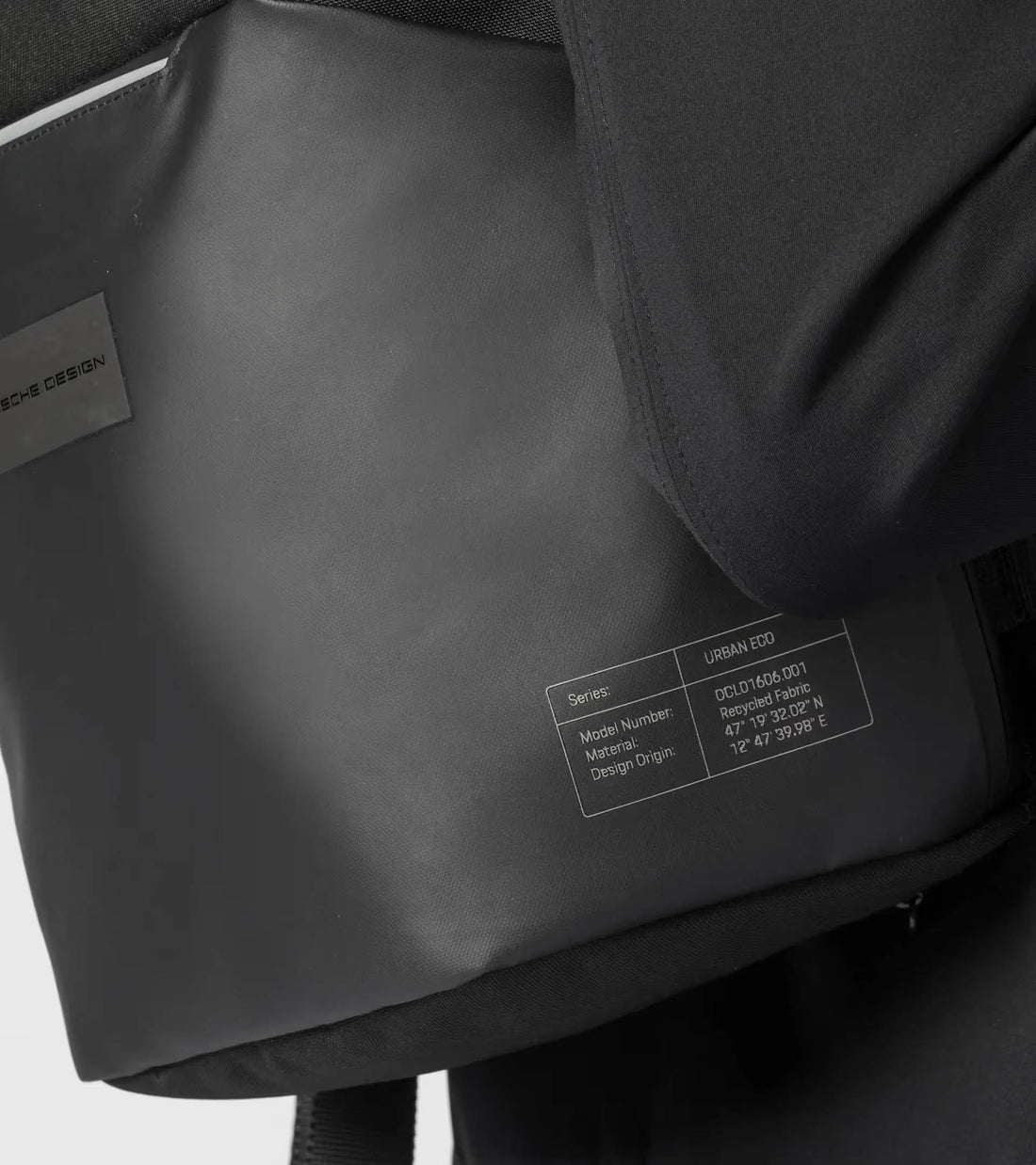 Zaino Uomo Porsche Design Idrorepellente Urban Nero OCL01606