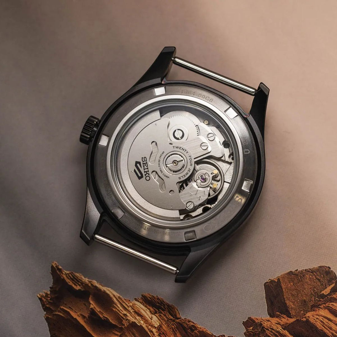 Orologio Uomo Seiko 5 Automatico Field GMT Nero SSK023K1