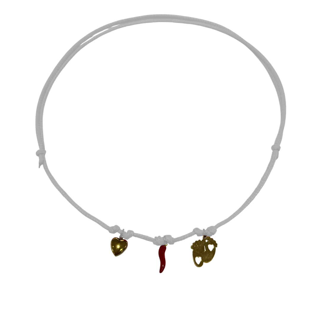 Collana Donna Re Mida Cordino FAMIGLIA SCARAMANTICA