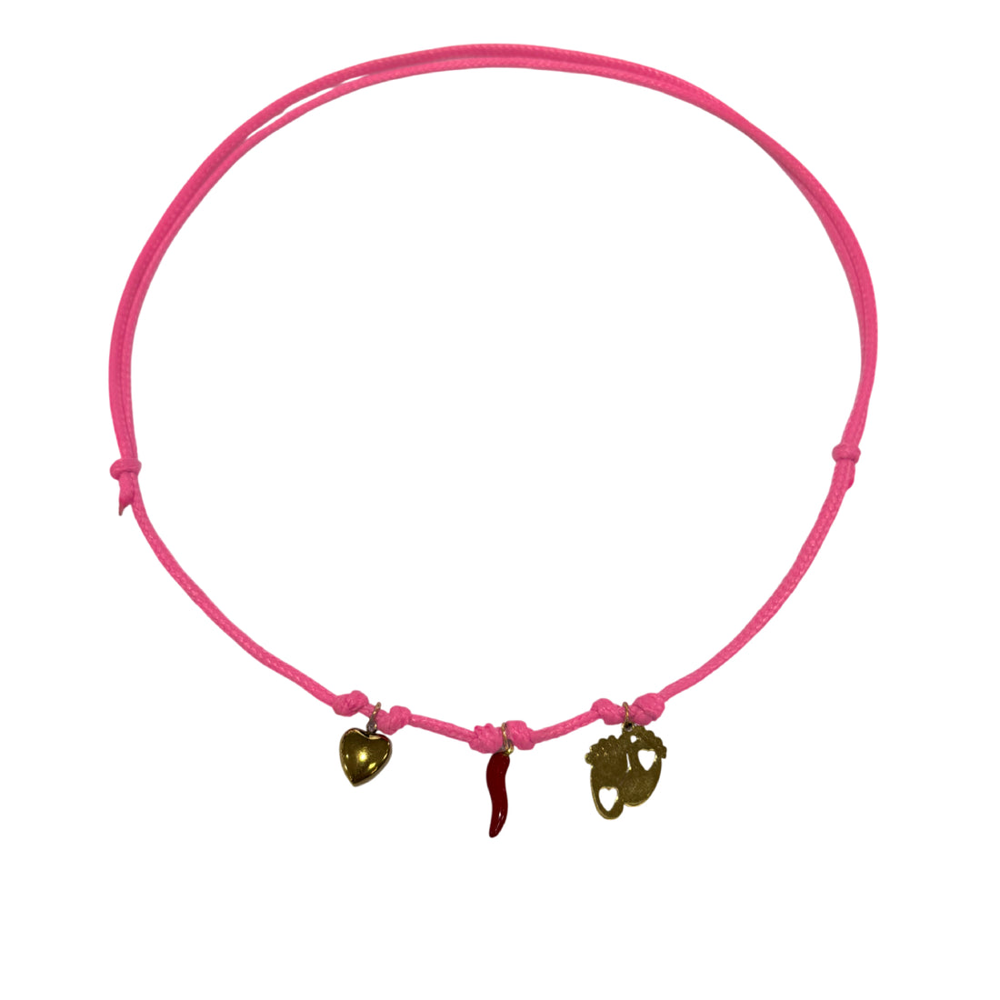 Collana Donna Re Mida Cordino FAMIGLIA SCARAMANTICA