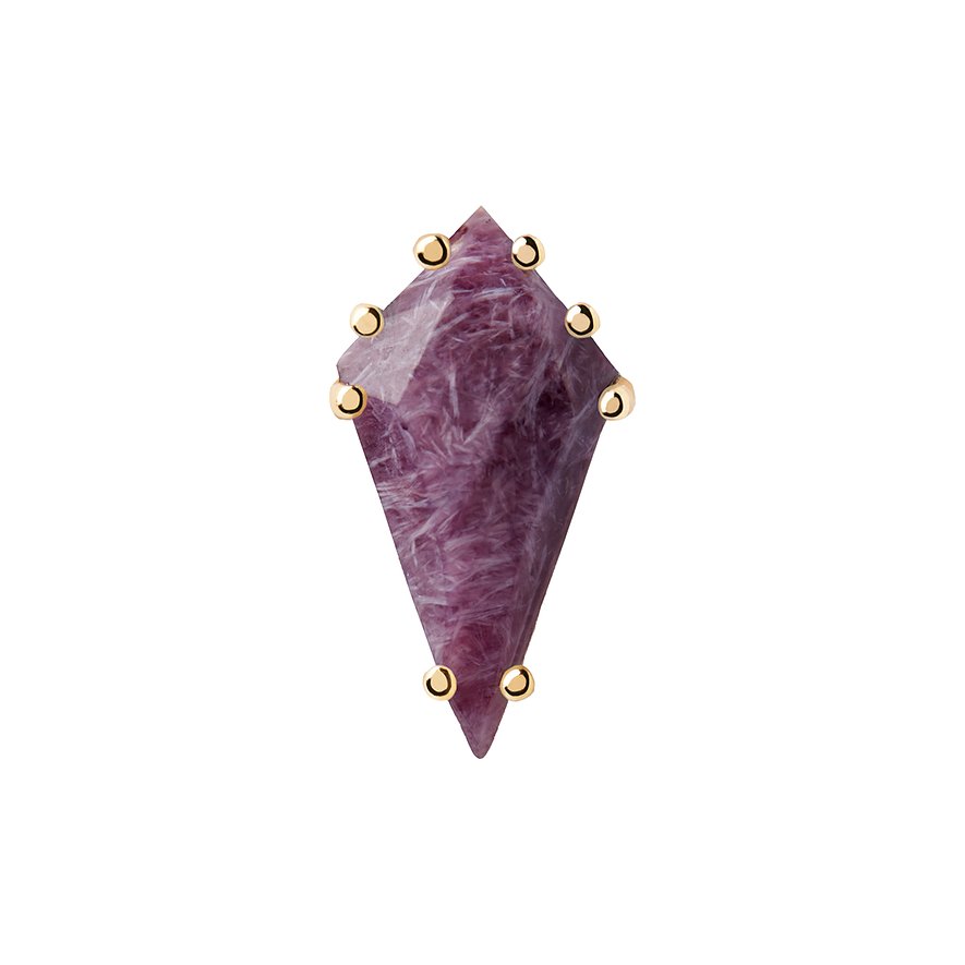 Orecchino Singolo Donna PDPaola Argento Dorato 925 Gemstones PG01-680-U