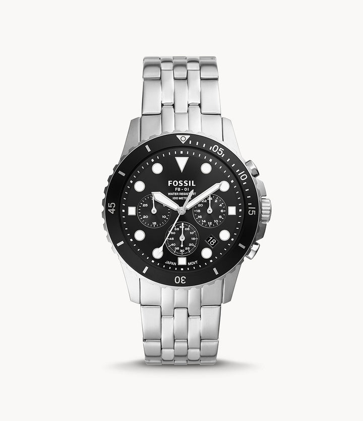 Orologio Uomo Acciaio Quarzo Cronografo FS5837