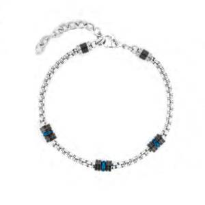 Bracciale Uomo 4US Cesare Paciotti Acciaio Barilotti 4UBR8053
