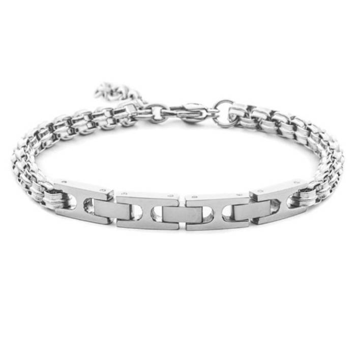 Bracciale Uomo 4US Cesare Paciotti Acciaio 4UBR8474