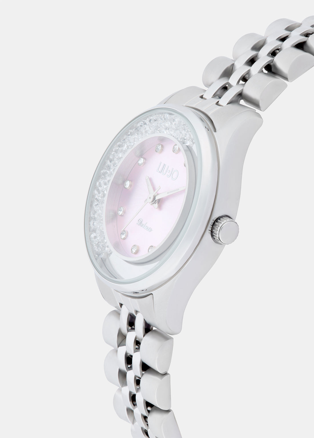 Orologio Donna Acciaio Liu Jo Luxury Mini Dancing con Zirconi Quarzo TLJ2663