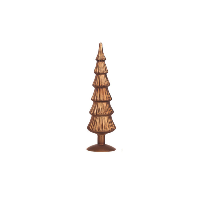 Goodwill Albero Natale Vetro Brown Opaco Lavorato P 29282/2