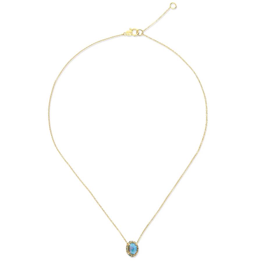 Collana Donna Nanis Oro 18 KT Pendente Reverse CS17-584-GG-LU