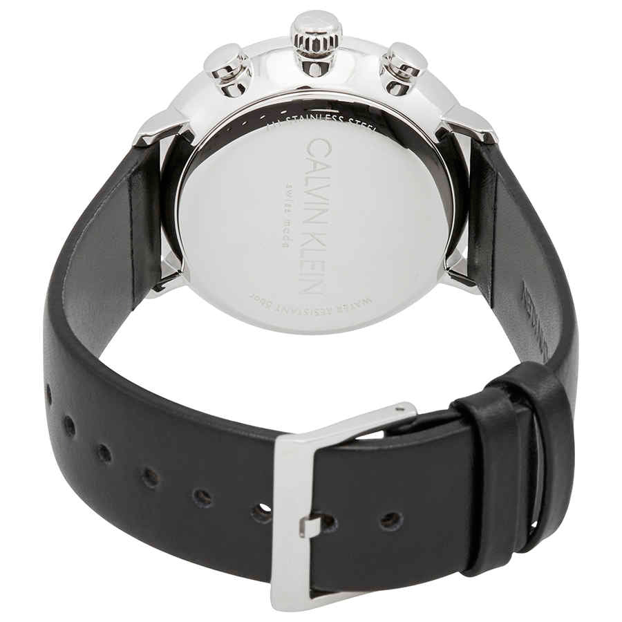 Orologio Uomo Acciaio Calvin Klein Solo Tempo Quarzo Cinturino Pelle K8M271C1