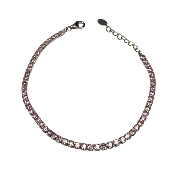 Bracciale Unisex Re Mida Tennis Argento 925 Tinta Unita