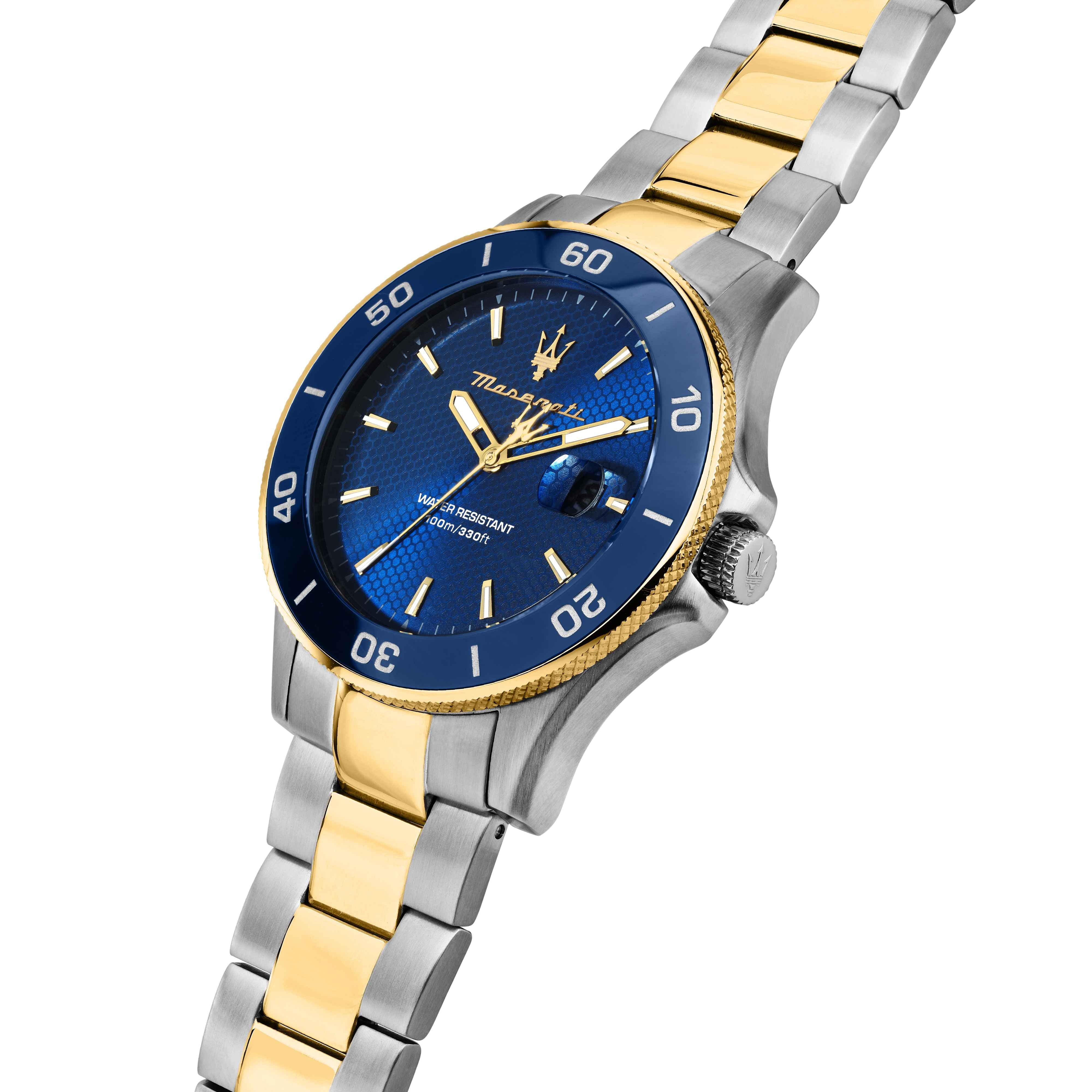 Special Box Orologio Bracciale Uomo Maserati Acciaio Bicolore Ceramica R8873600007