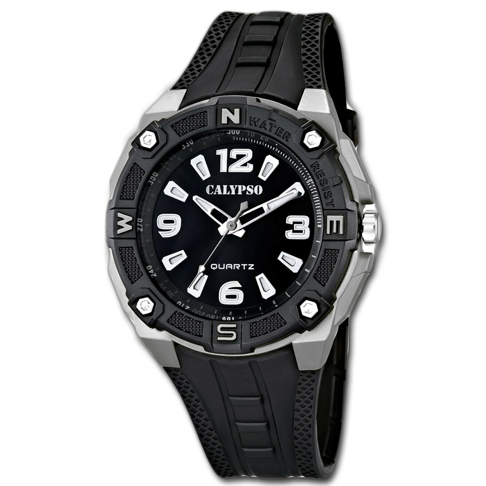 Orologio Calypso Cinturino Gomma cassa in Plastica K5634/1