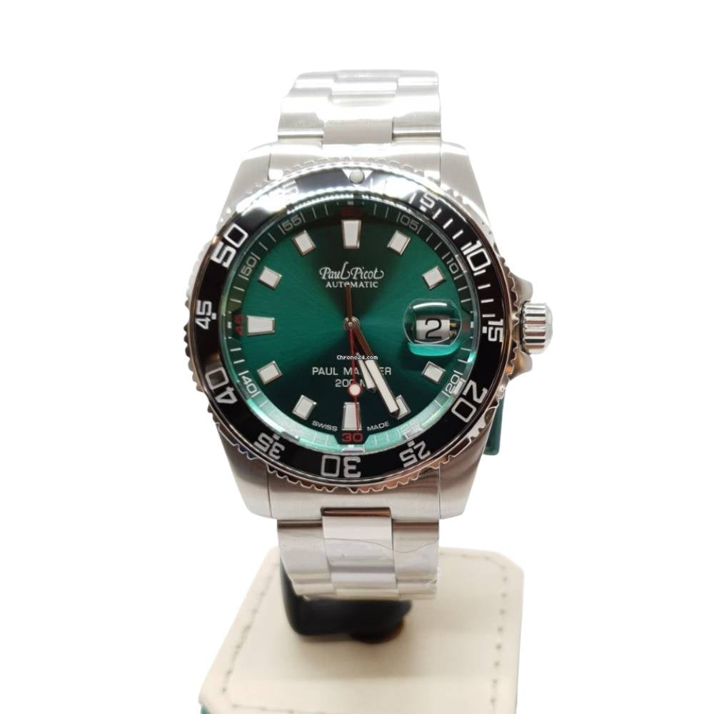 Orologio Uomo Paul Picot Automatico Nero 4325SG-CN
